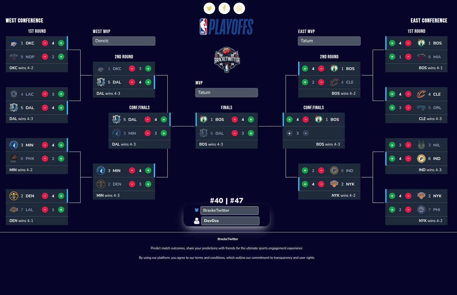 Sports Bracket Competition